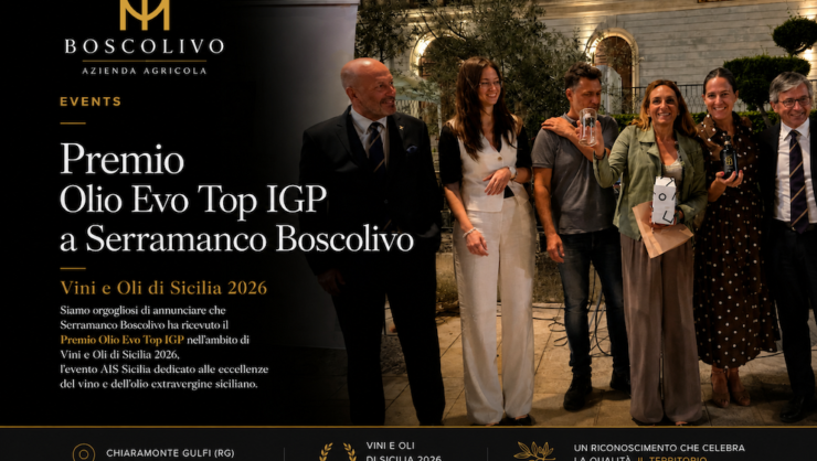Premio Olio Evo Top IGP a Serramanco Boscolivo